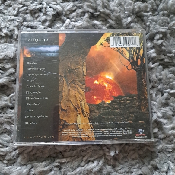 Creed 'Weathered' CD Album *case damaged* untested - Picture 4 of 7
